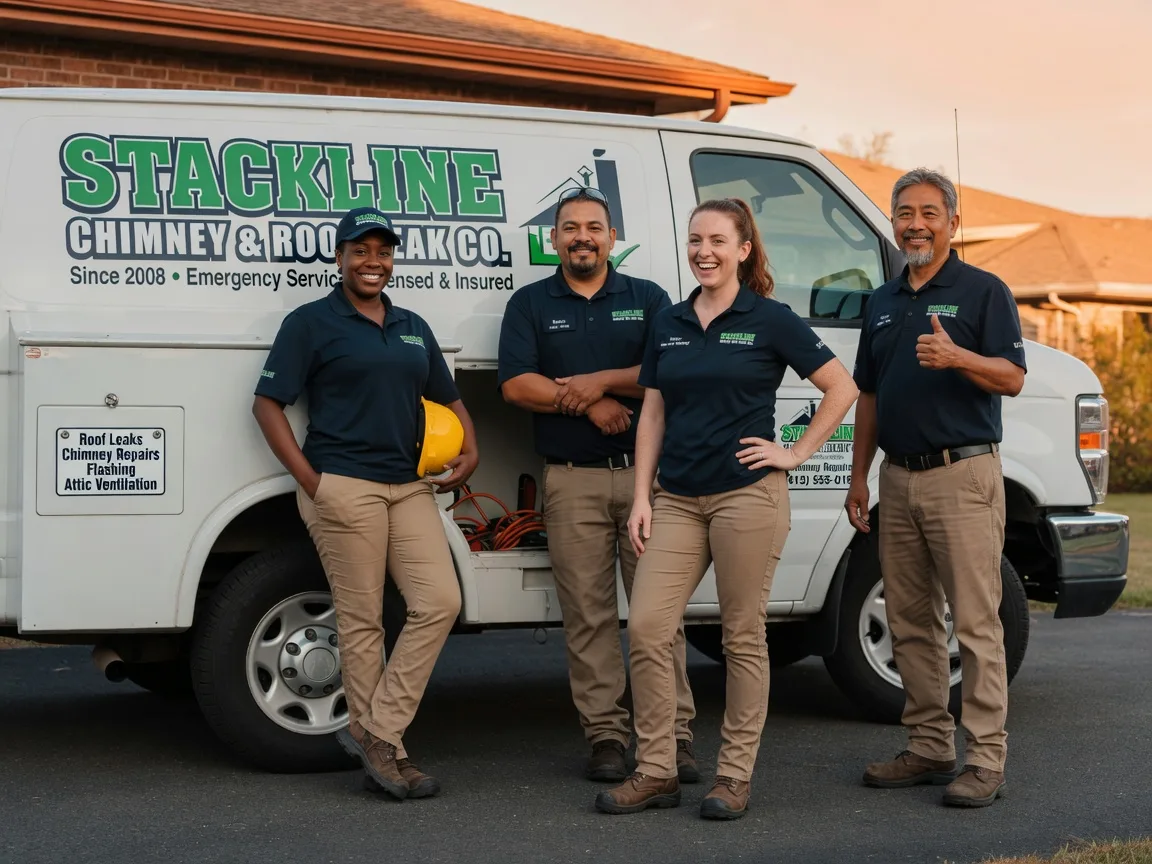 Chimney flashing repair company in Euless, TX